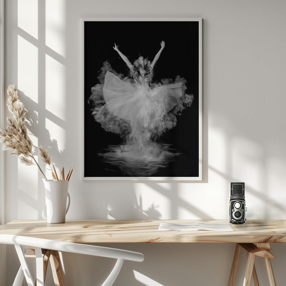 Powder Burst - Poster / Art Print - interiör
