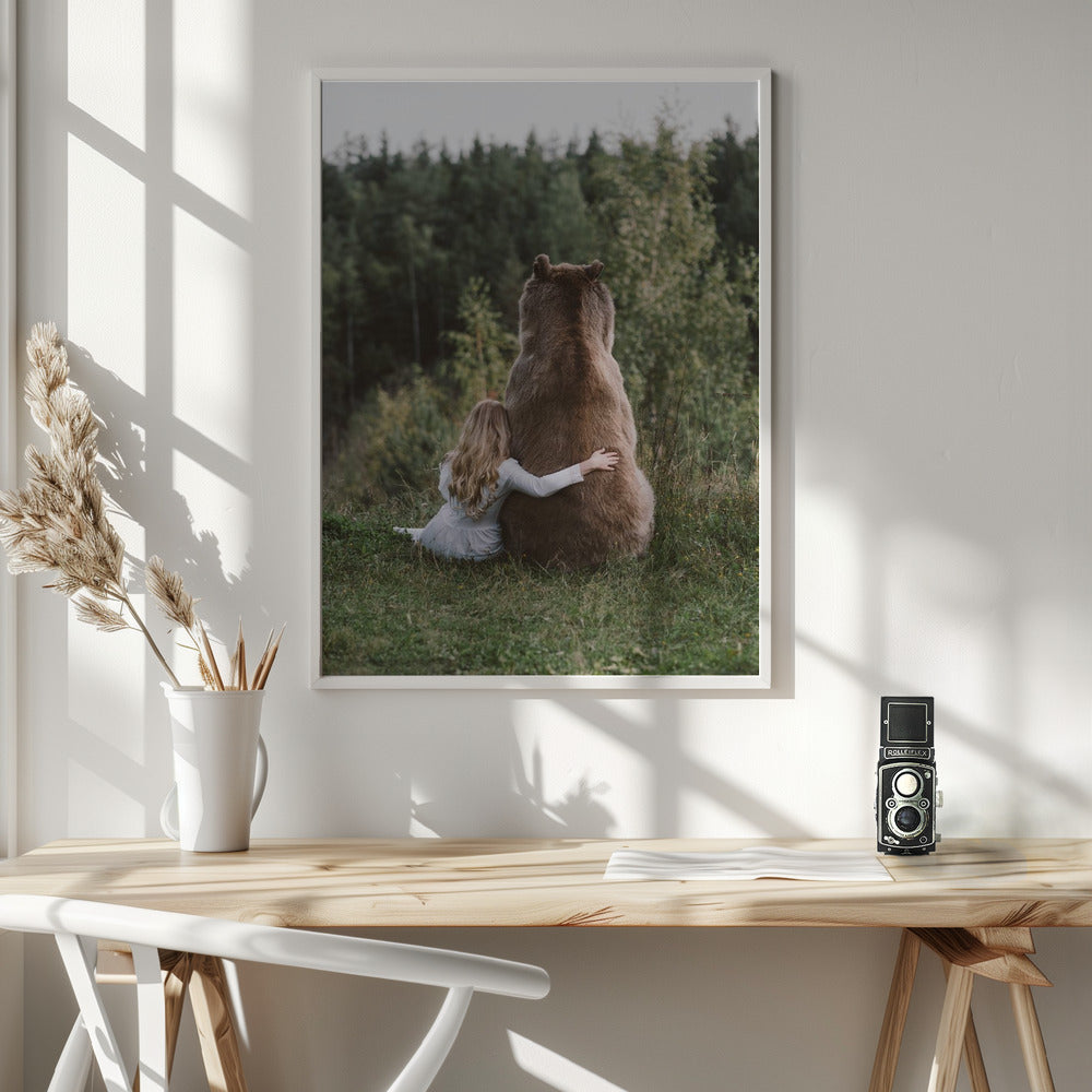 Best friends - Poster / Art Print - interiör