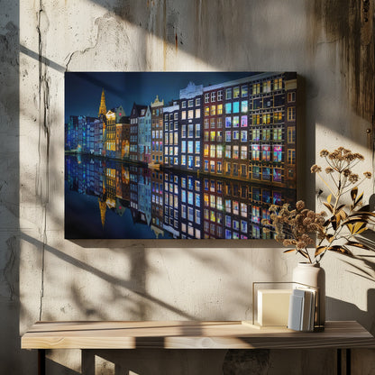 Amsterdam mirror. - Poster / Art Print - interiör