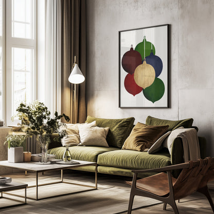 Jingle Bells (vers.2) - Poster / Art Print - interiör