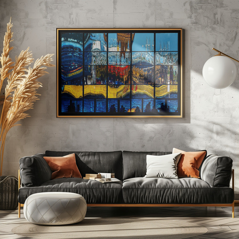 Reflection - Copenhagen Denmark - Poster / Art Print - interiör