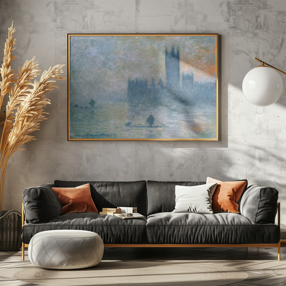 The Houses of Parliament - Poster / Art Print - interiör