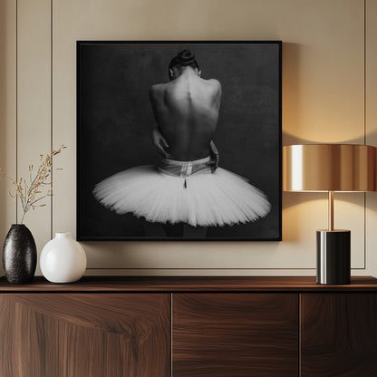 ballerina's back 2 - Poster / Art Print - interiör