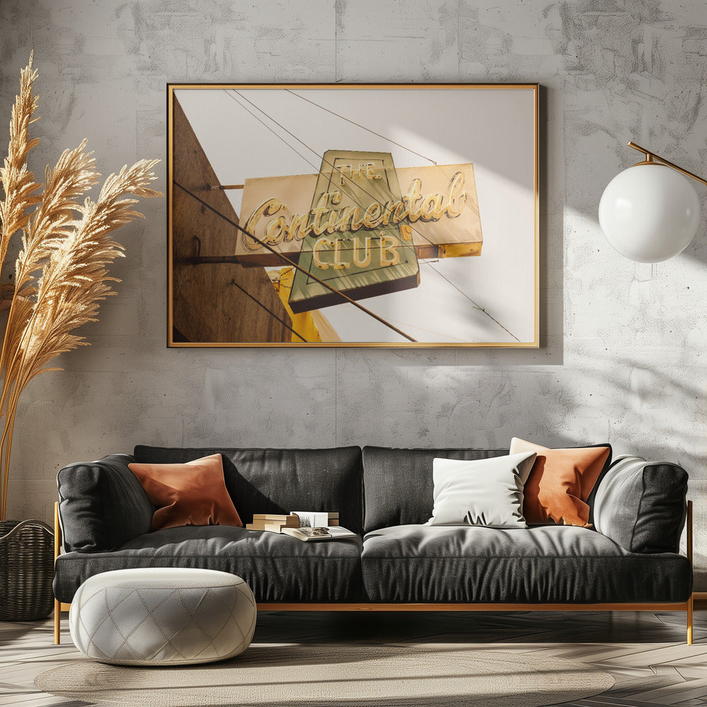 The Continental Club - Poster / Art Print - interiör
