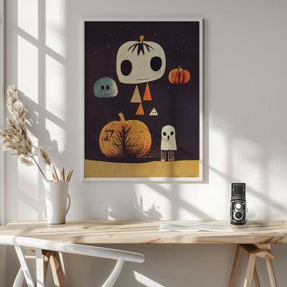 Whimsical Hauntings - Poster / Art Print - interiör