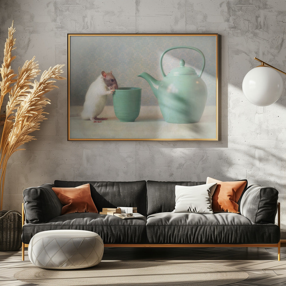 The Teapot - Poster / Art Print - interiör
