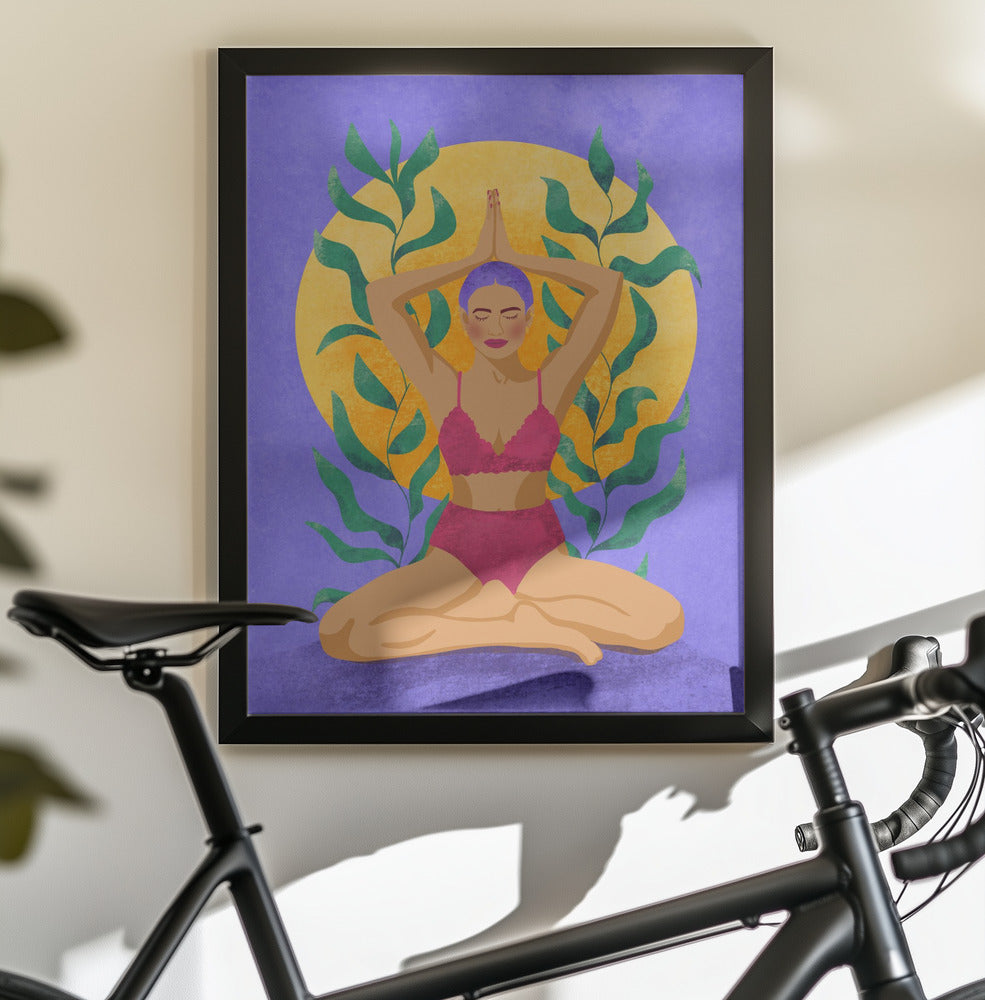Meditation - Poster / Art Print - interiör