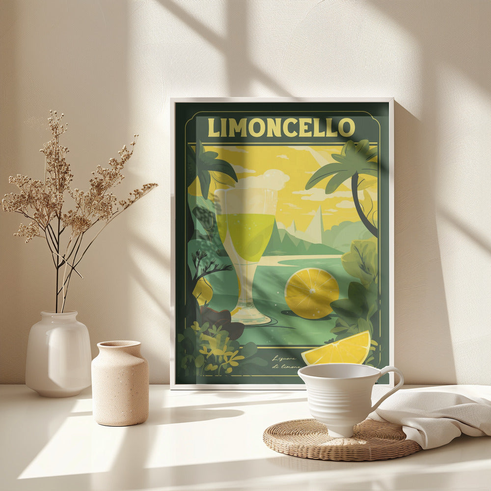 Limoncello - Poster / Art Print - interiör
