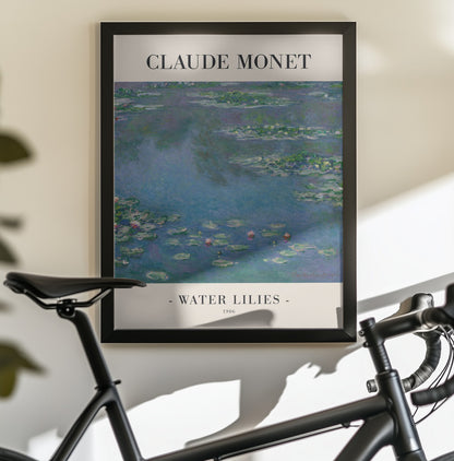 Water Lilies - Poster / Art Print - interiör