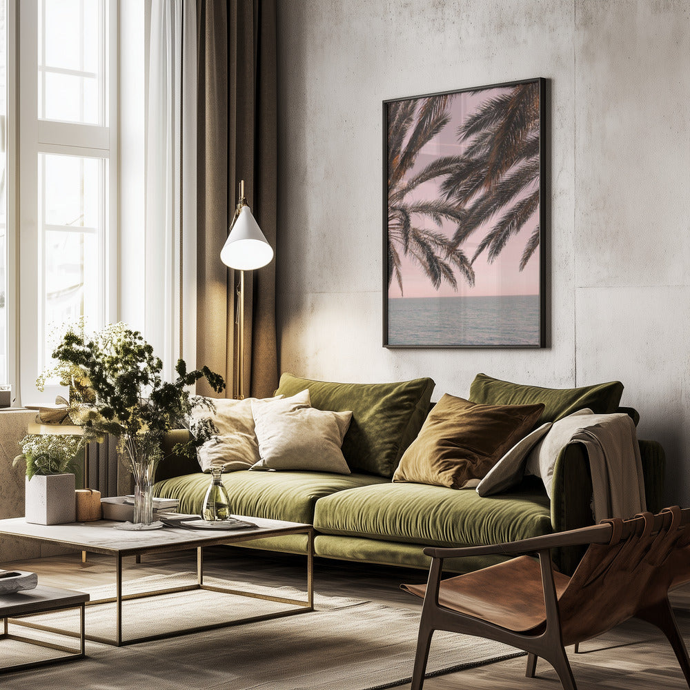 Palm_011 - Poster / Art Print - interiör