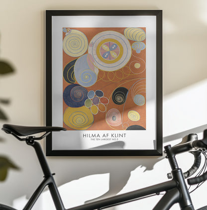 The Ten Largest No.3 Poster - Poster / Art Print - interiör