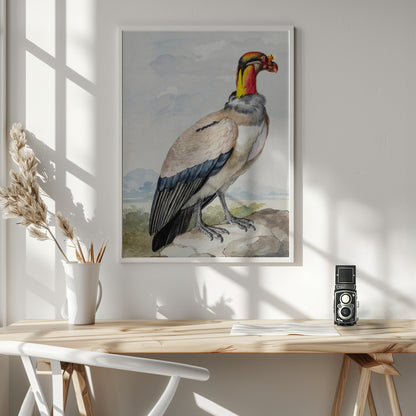 Stone Curlew - Poster / Art Print - interiör