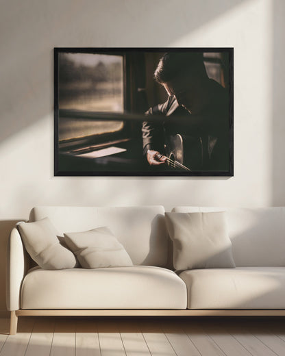 The sound of  your heart - Poster / Art Print - interiör