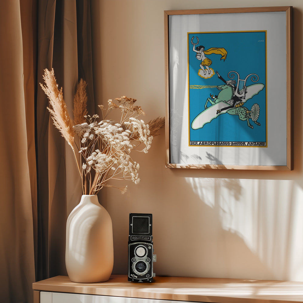 The Aeroplegasus - Poster / Art Print - interiör
