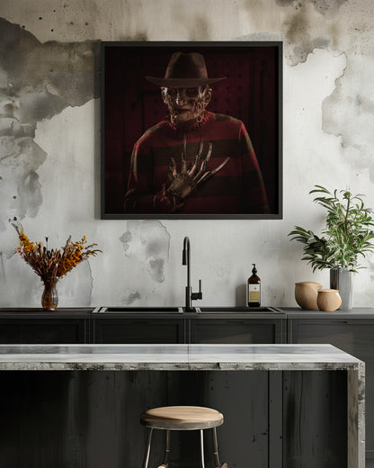 Freddy Portrait 1 - Poster / Art Print - interiör