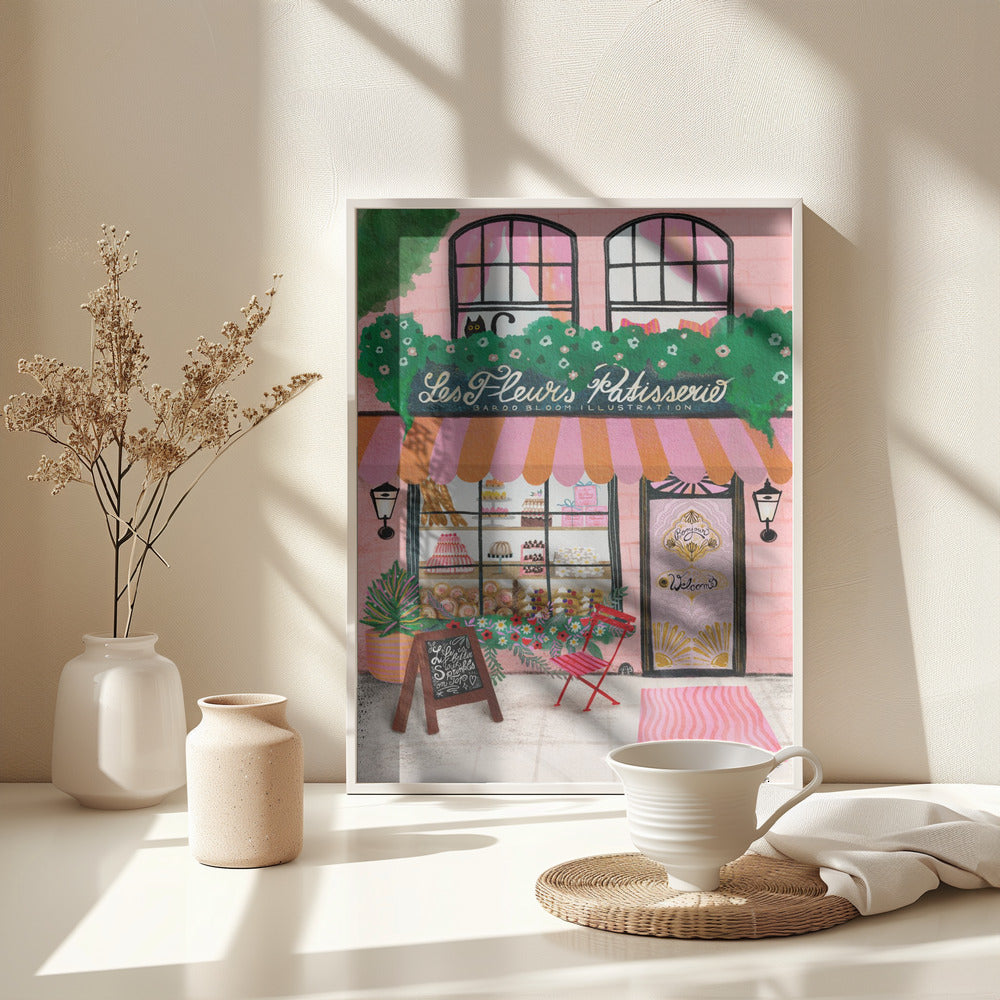 Bake Shop Front - Poster / Art Print - interiör