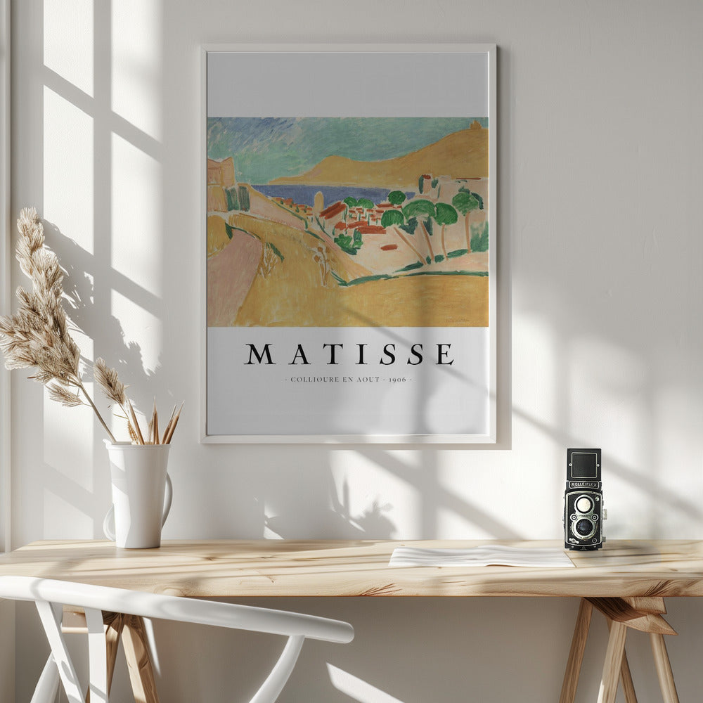 Collioure En Aout - Poster / Art Print - interiör