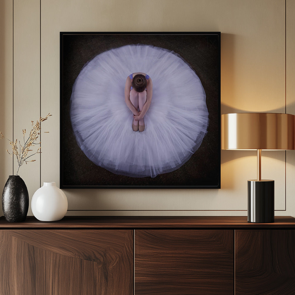 Young Ballerina - Poster / Art Print - interiör