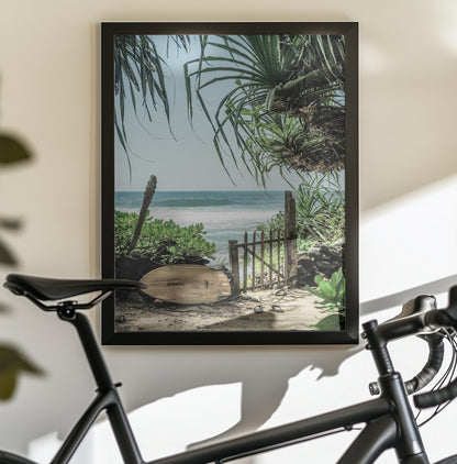 Secret Beach - Poster / Art Print - interiör