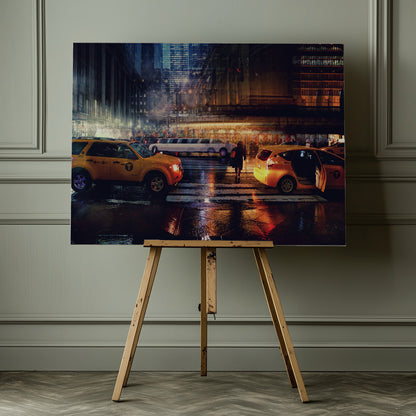 Taxi - Poster / Art Print - interiör