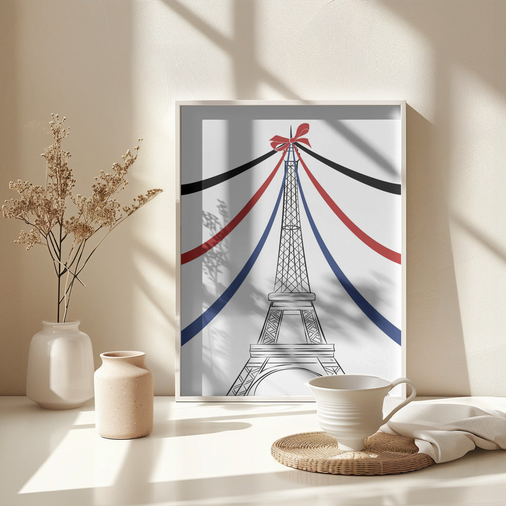 Eiffel Tower - Poster / Art Print - interiör