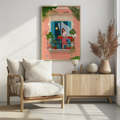 Barcelona - Poster / Art Print - interiör