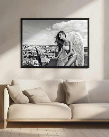 Angel - Poster / Art Print - interiör