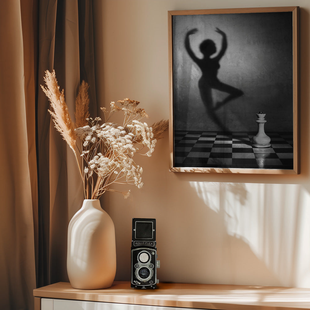 Her dream - Poster / Art Print - interiör