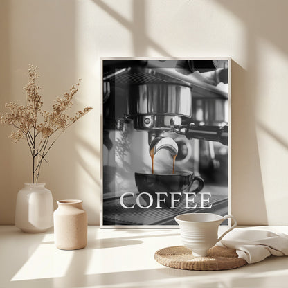 Coffee Maker - Poster / Art Print - interiör