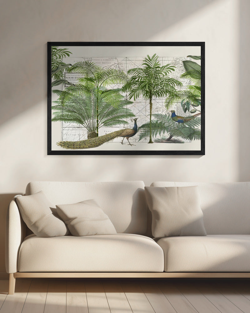 Tropical Empire No6 - Poster / Art Print - interiör
