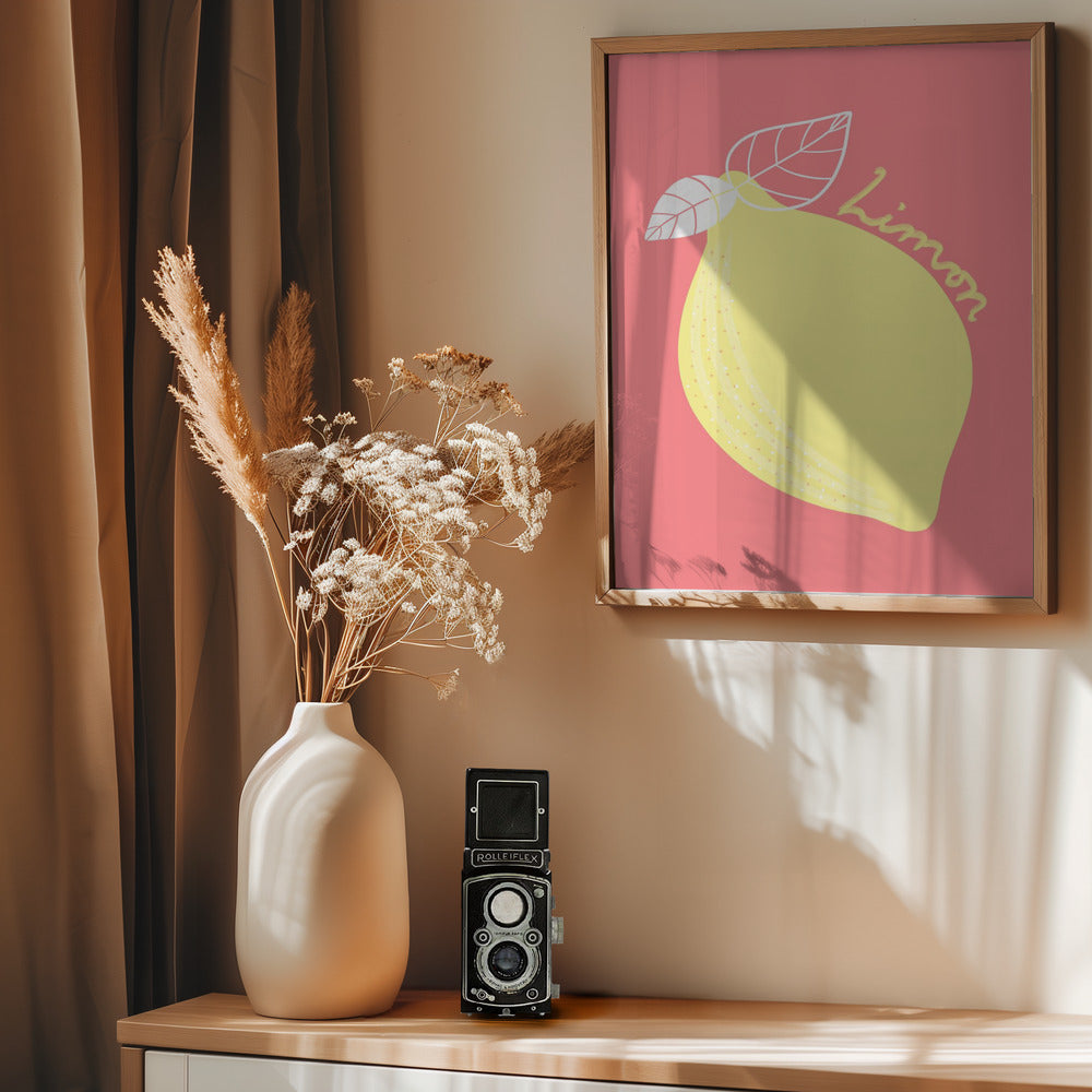 Limon - Poster / Art Print - interiör