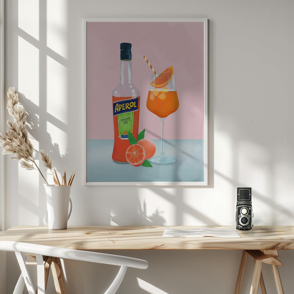 Aperol Spritz - Poster / Art Print - interiör