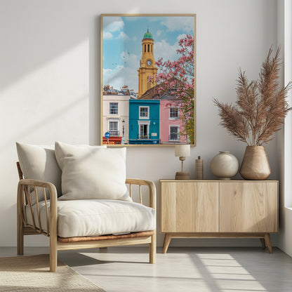 April in London - Poster / Art Print - interiör