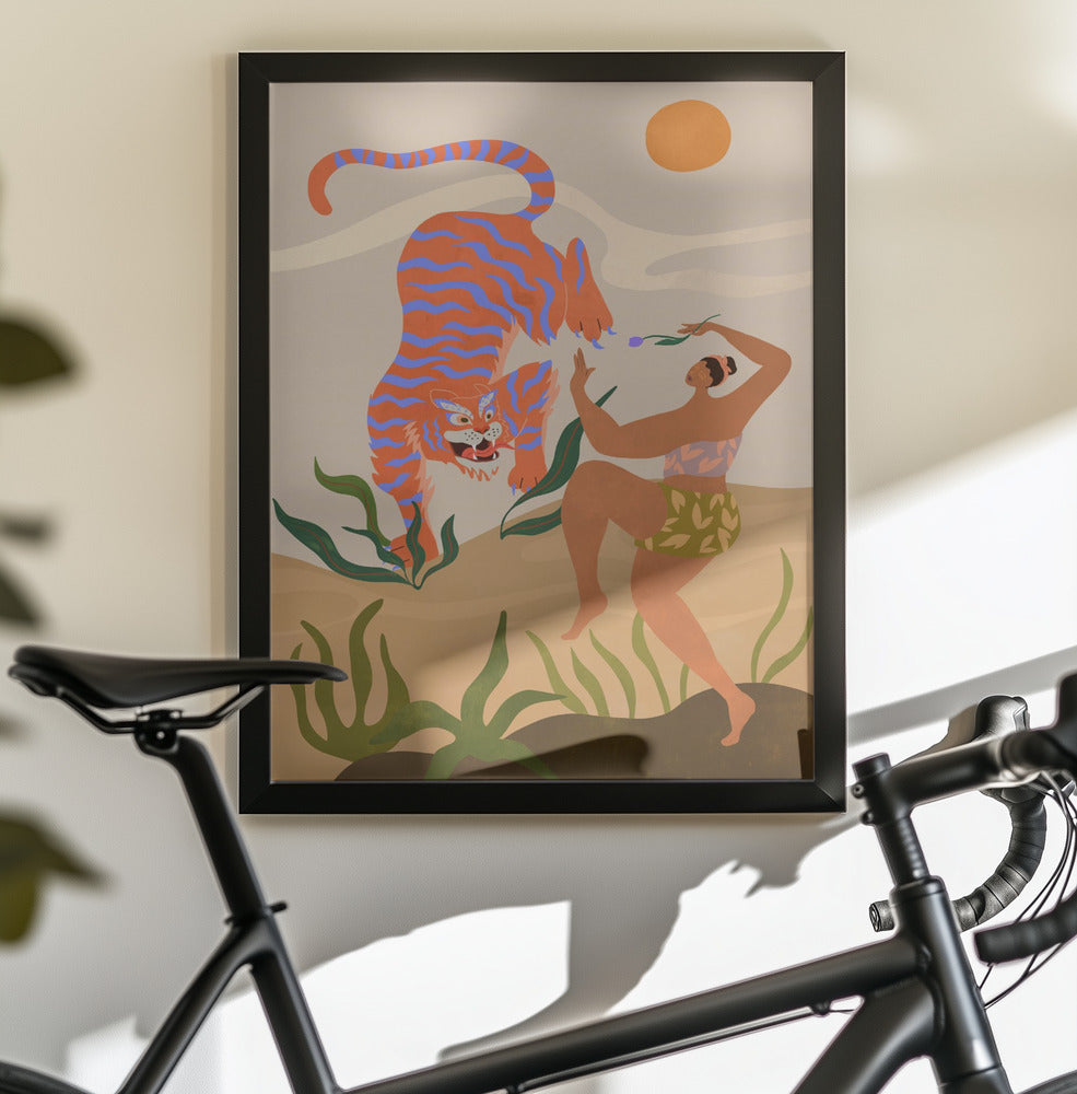 Dance With Me - Poster / Art Print - interiör