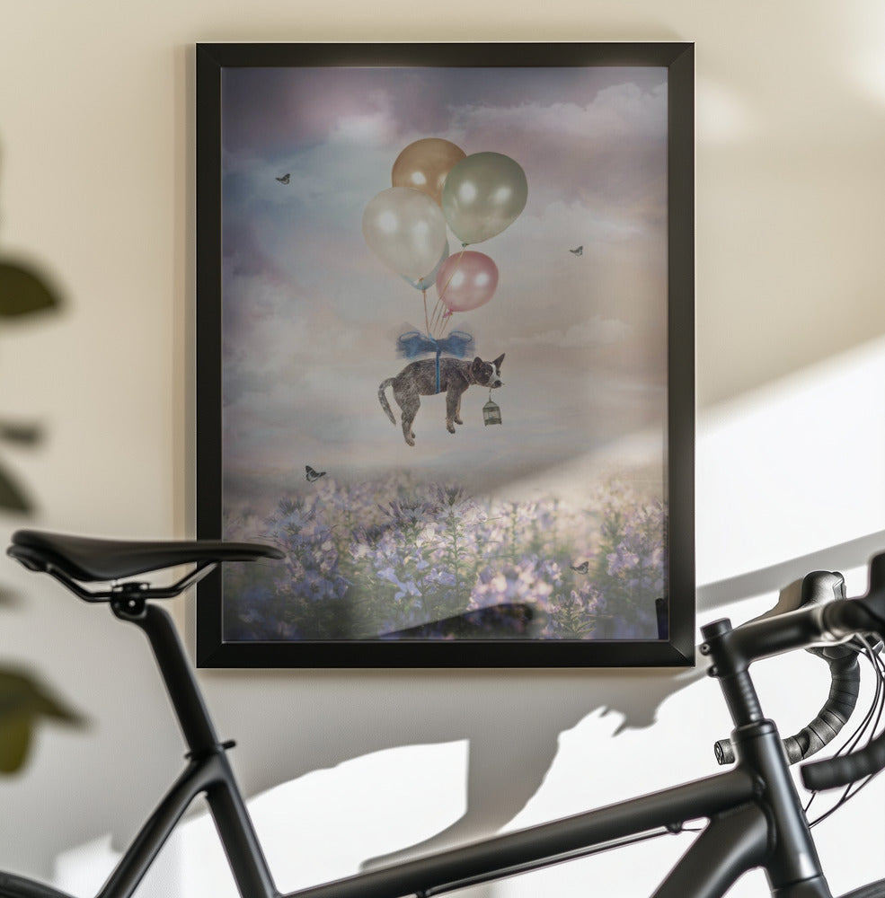 Ballongfärden - Poster / Art Print - interiör