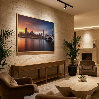 London Palace of Westminster Sunset - Poster / Art Print - interiör