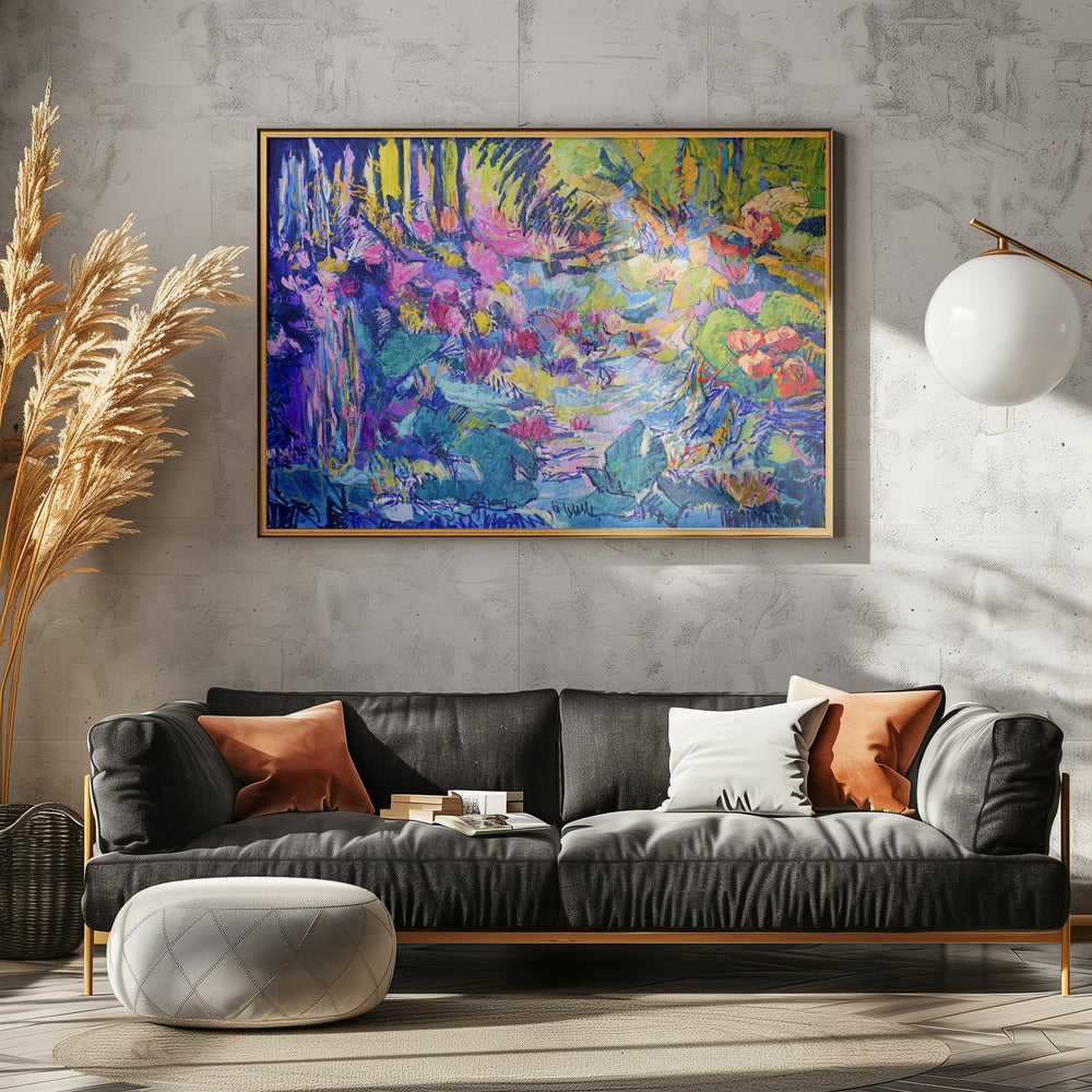 Bloomingshaows - Poster / Art Print - interiör