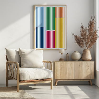 SUMMER DAYS - Poster / Art Print - interiör