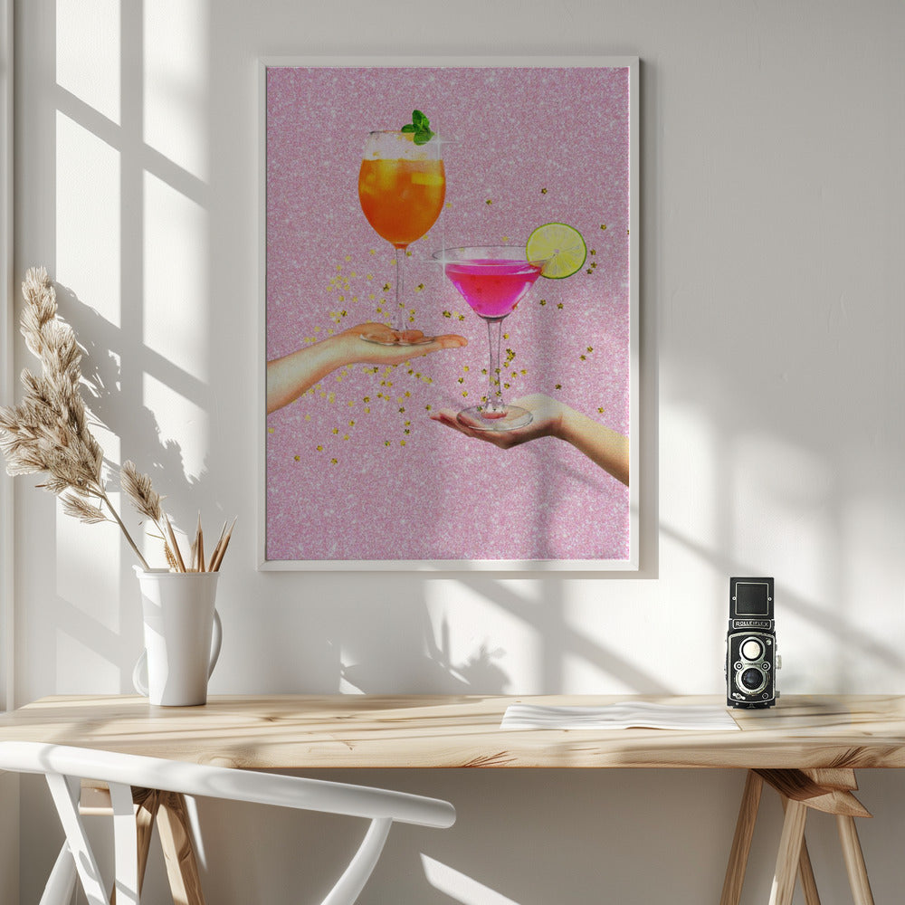 Cocktail Party - Poster / Art Print - interiör