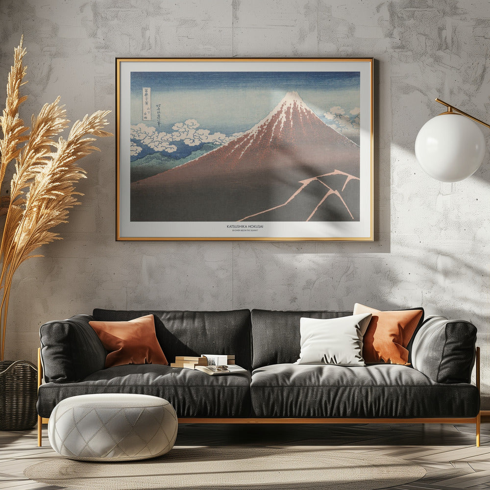 Shower Below Summit - Poster / Art Print - interiör