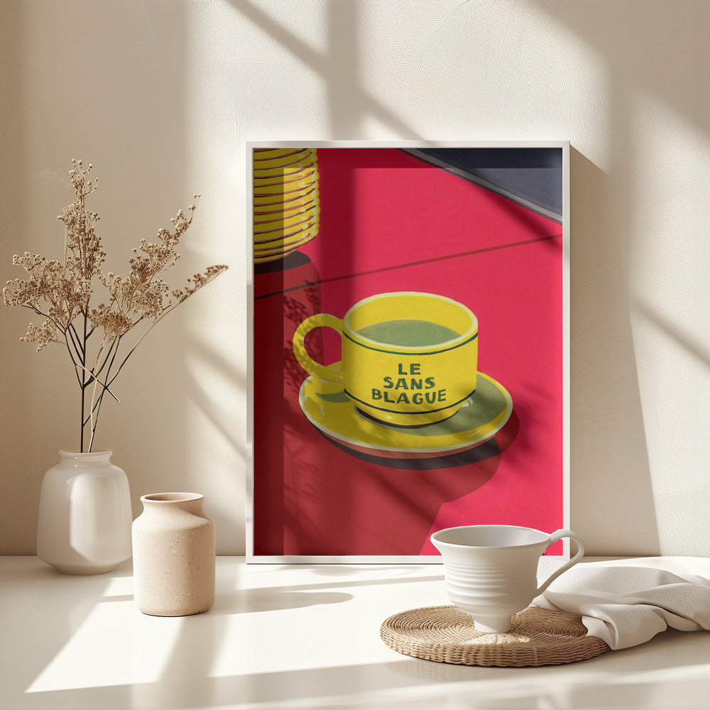 Le Sans Blague - Poster / Art Print - interiör