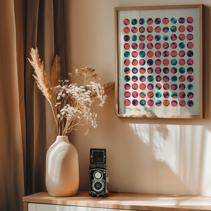 Color Burn 12 - Poster / Art Print - interiör