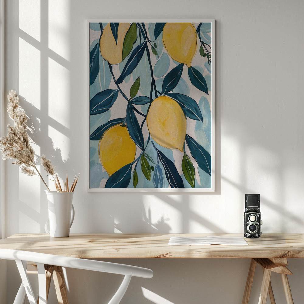 Lemon Tree - Poster / Art Print - interiör