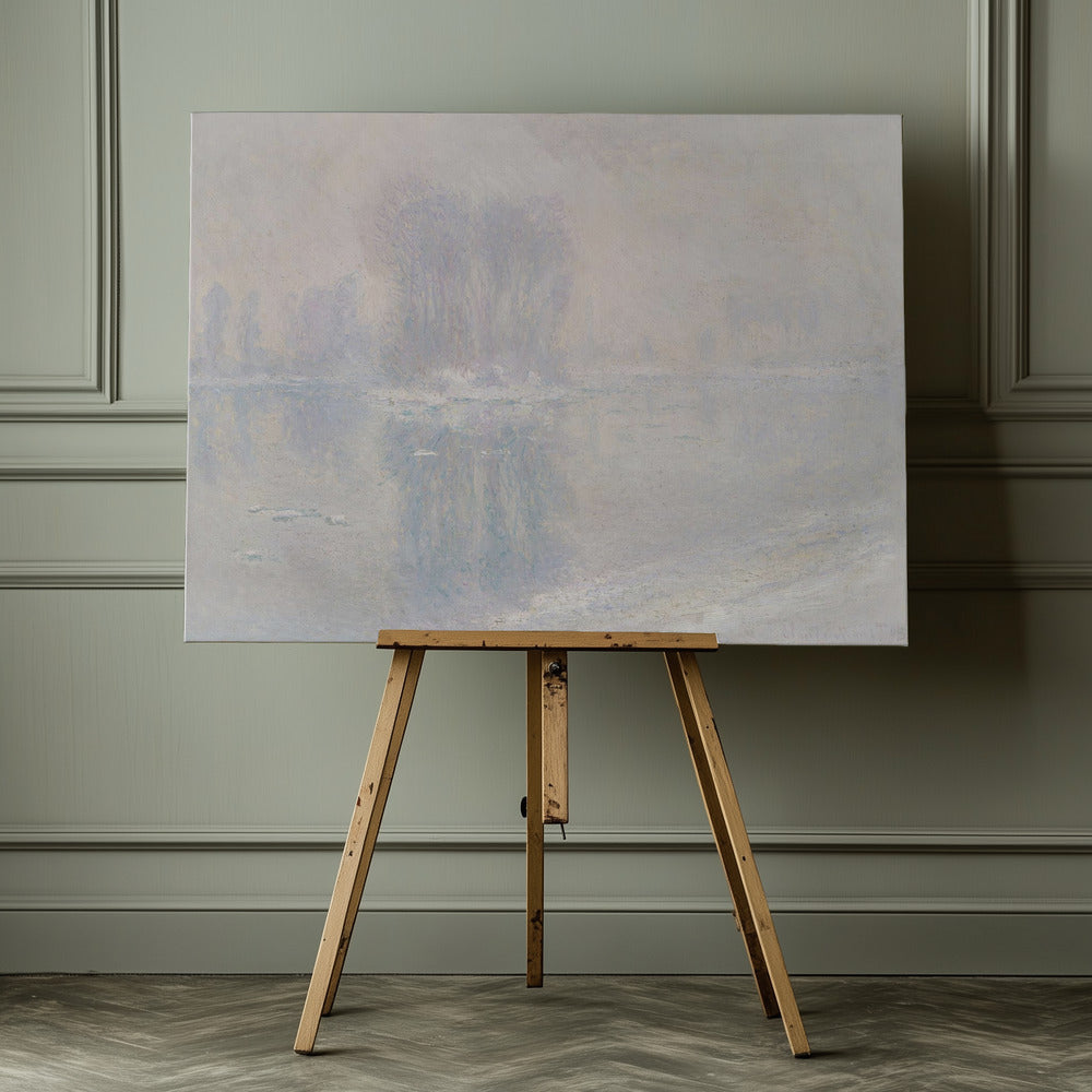 Ice Floes (1893) By Claude Monet - Poster / Art Print - interiör