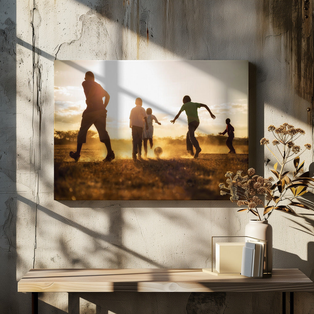 Next football stars - Poster / Art Print - interiör