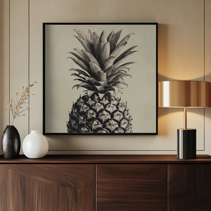 Pineapple - Poster / Art Print - interiör