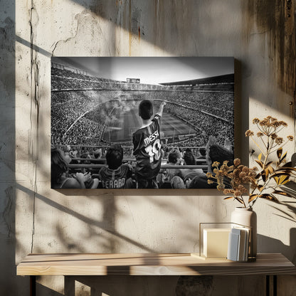 Cathedral of Football - Poster / Art Print - interiör