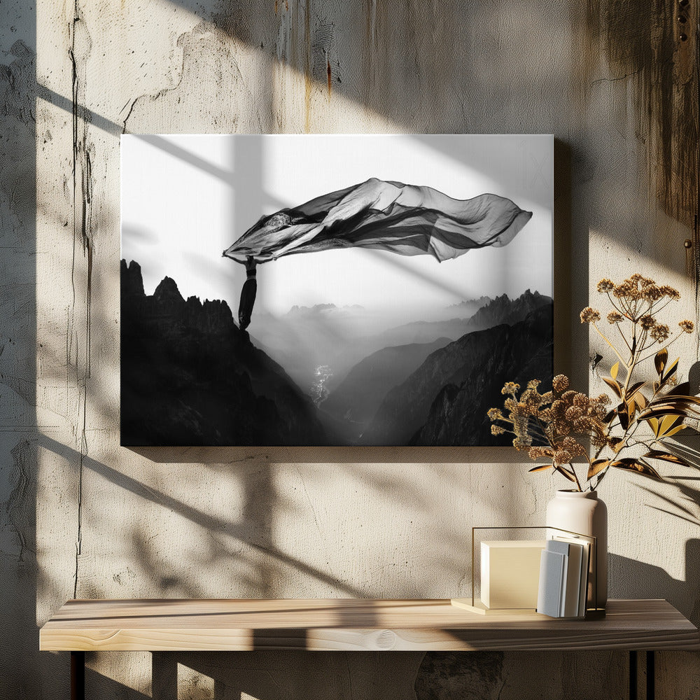 Free as the wind - Poster / Art Print - interiör