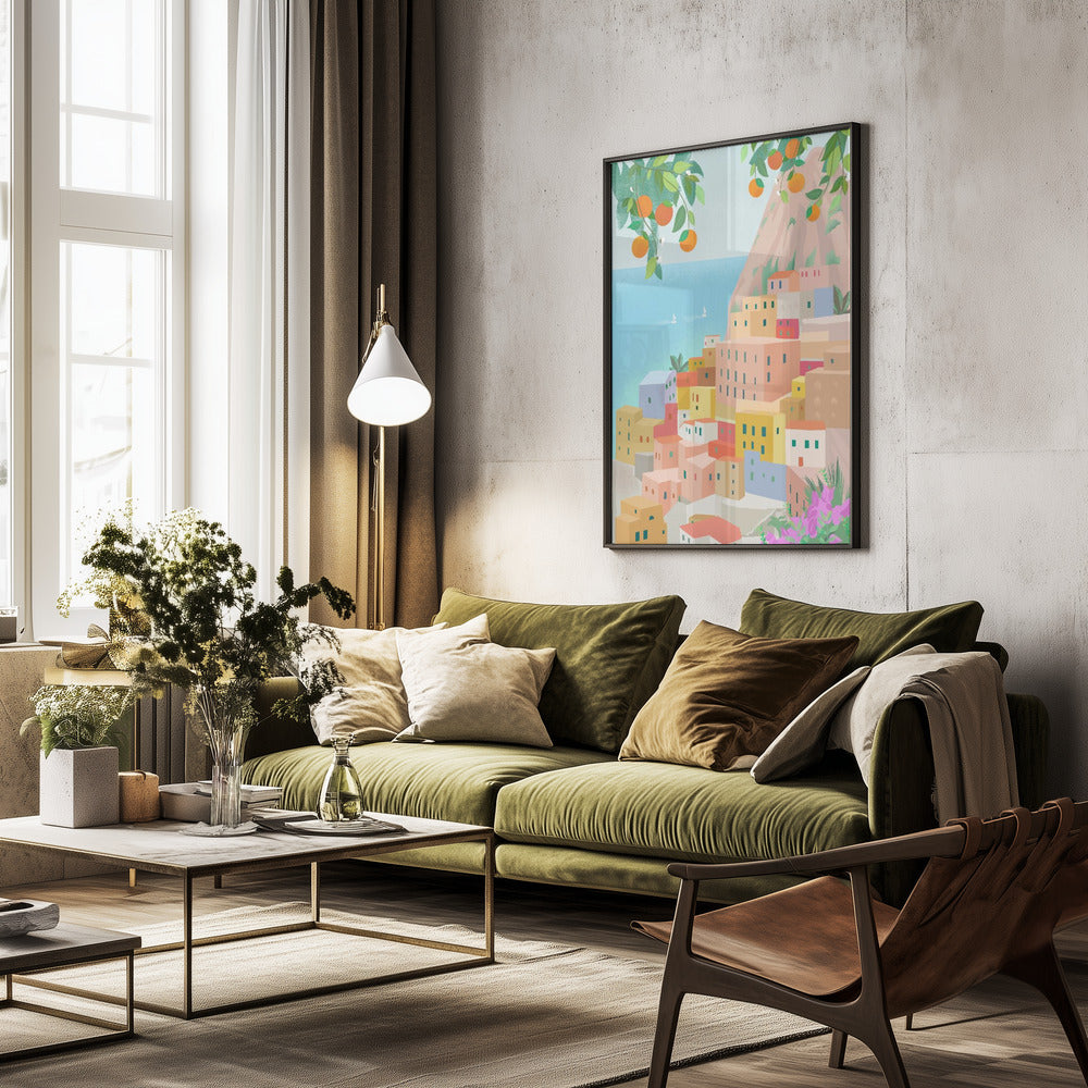 Amalfi - Poster / Art Print - interiör