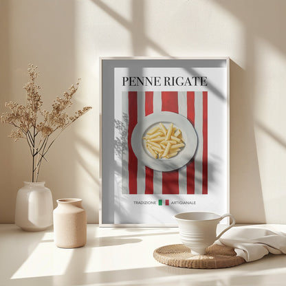 Penne Rigate - Poster / Art Print - interiör